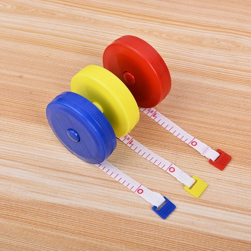 Thước cuộn mini đo may quần áo có thể thu gọn