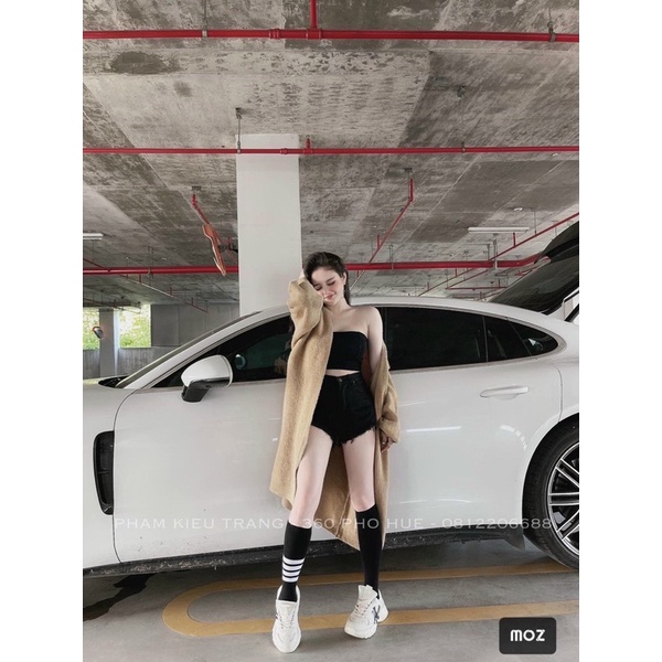 Áo cadigan len dáng dài phạm kiều trang | BigBuy360 - bigbuy360.vn