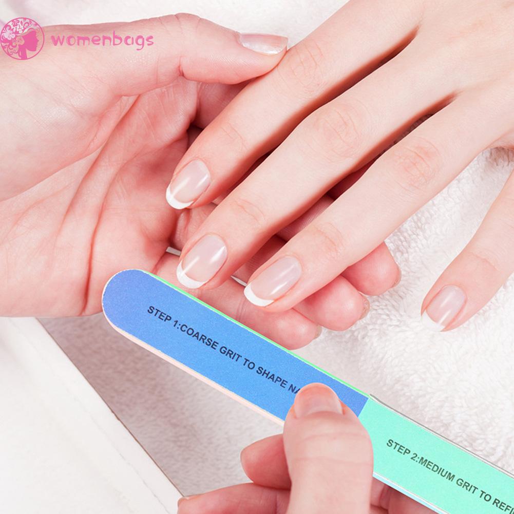 Dụng cụ dũa móng tay thiết kế sáu mặt sáng tạo<br>
