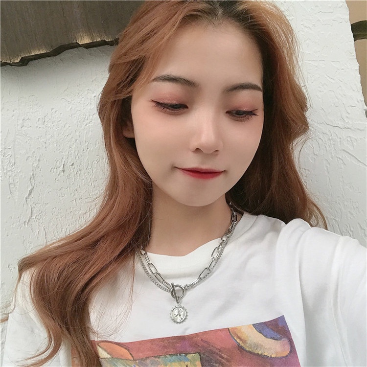 Vòng cổ Hai Lớp Phong Cách Thời Trang Mới