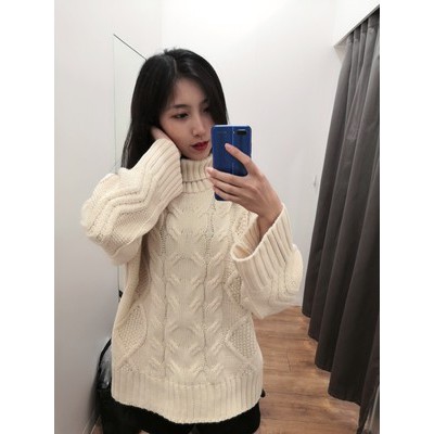 (sẵn)Áo len cổ lọ vặn thừng dày đẹp hàng sẵn | BigBuy360 - bigbuy360.vn