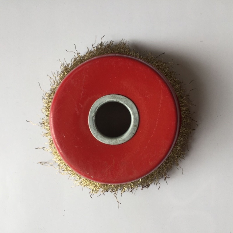 Chổi đánh rỉ sắt cho máy mài sắt cầm tay-Hàng chất lượng