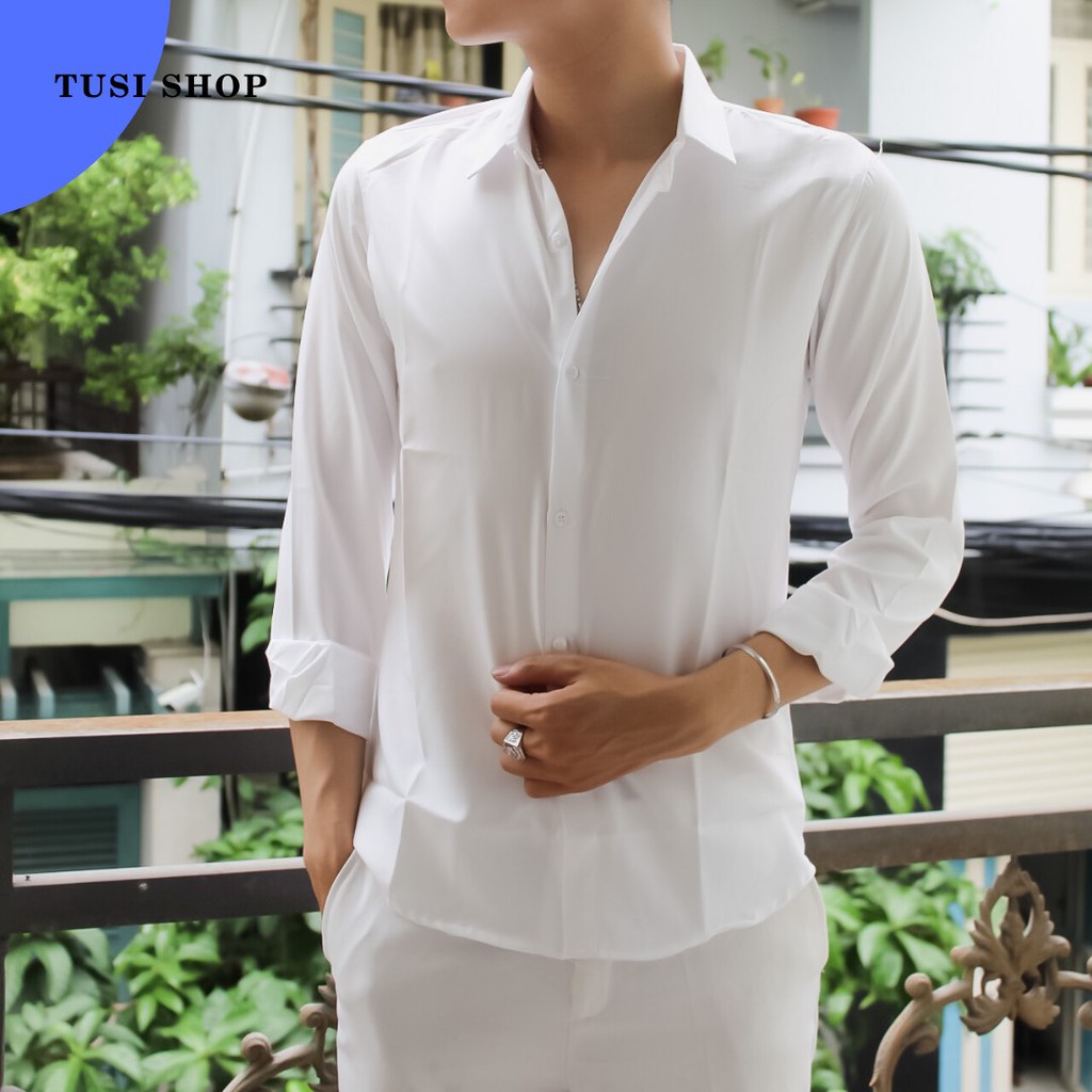 [SIÊU GIẢM GIÁ] Áo sơ mi 3D nam nữ cặp đôi chất liệu kate lụa CARO NHUYỄN | BigBuy360 - bigbuy360.vn