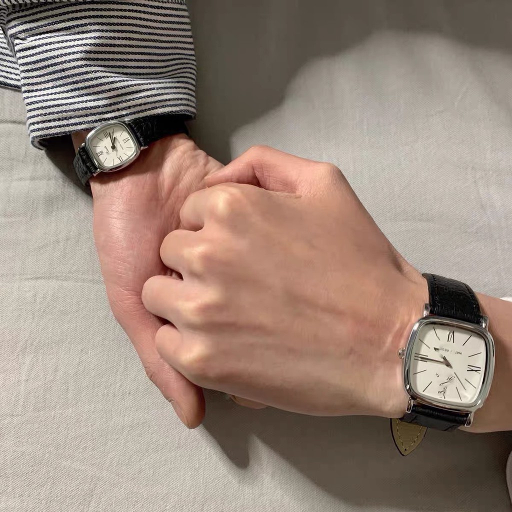 Đồng hồ nữ RAXTE size lớn dây da sần phong cách cổ điển sang trọng