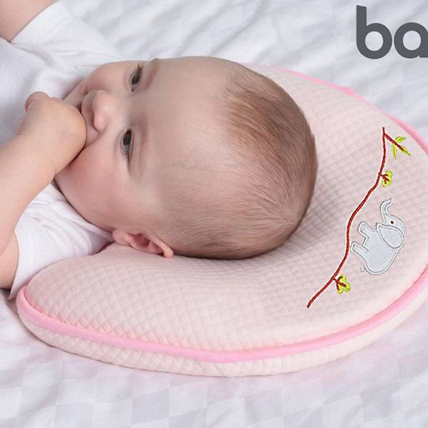 Gối cao su chống méo, bẹp đầu Baby Tâm An cho bé, KT: 30*20*3 cm