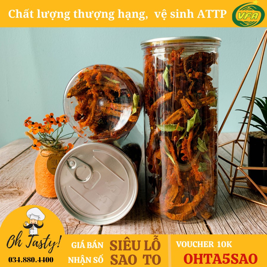 300G Hũ Khô Bò Xé Tasty Food