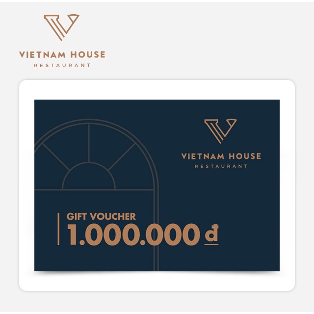 Vietnam House Restaurant - Phiếu quà tặng trị giá 1000K