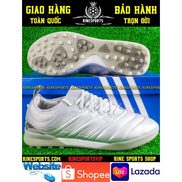 [Adidas giày](HÀNG THAILAND) GIÀY BÓNG ĐÁ SÂN CỎ NHÂN TẠO 𝗔𝗱𝗶𝗱𝗮𝘀 COPA MÀU BẠC.TF.CAM KẾT Y HÌN ?