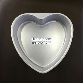 Khuôn tim nhôm đúc đế liền 20cm