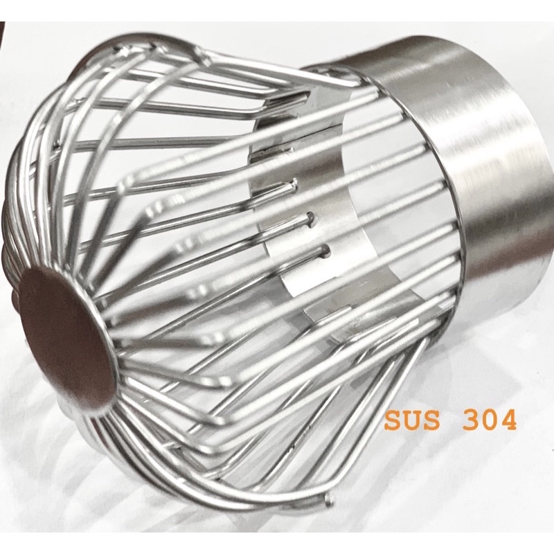 Quả cầu chắn rác thoát ngang inox 304 phi 90 sân thượng, ban công, sàn nhà