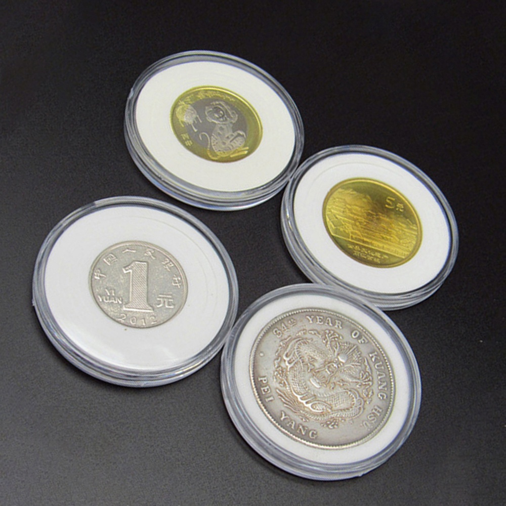 Hộp Đựng Tiền Xu Sưu Tầm 19 / 20 / 22.25 / 25 / 27 / 30mm