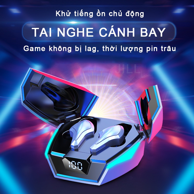 Tai nghe gaming chính hàng K12 pro không dây điện thoại tai nghr thể thao wireless bluetooth earphone