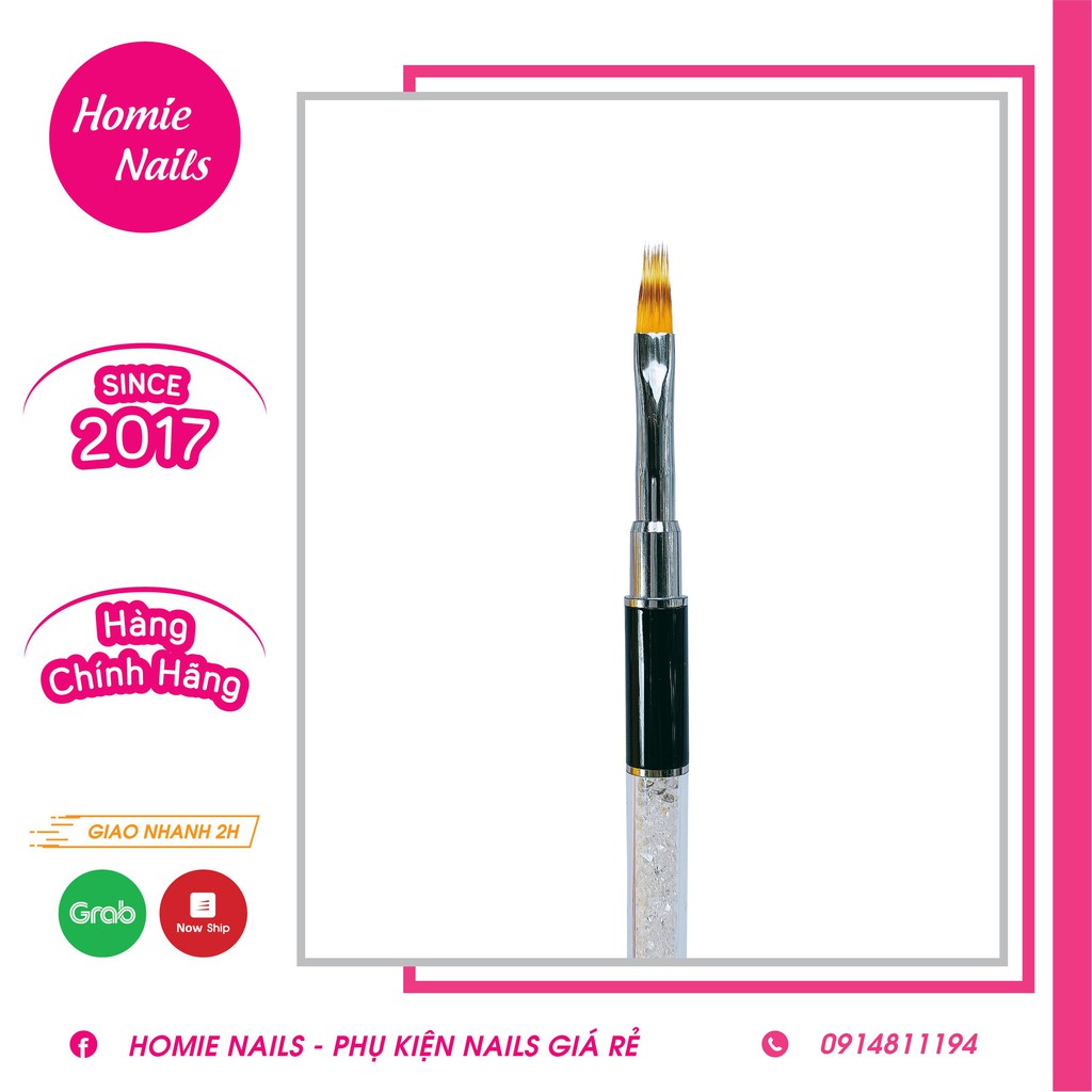 Cọ làm ombre đầu thưa, thân đá cao cấp