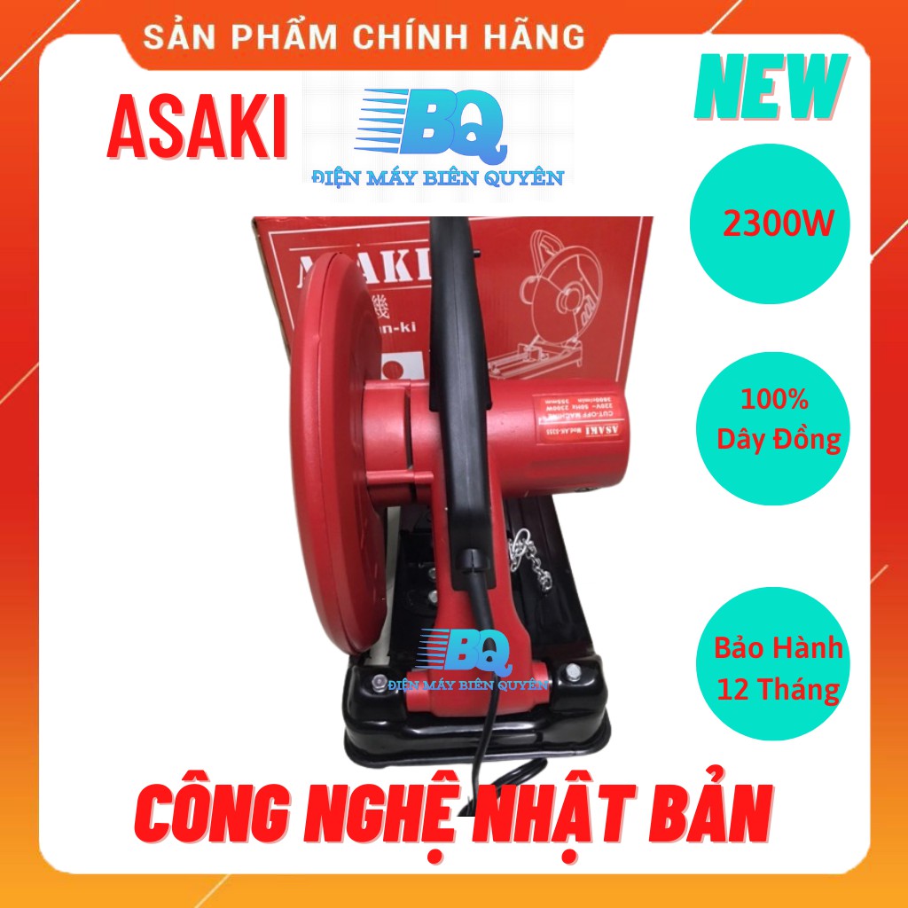 Máy cắt sắt ASAKI chính hãng nhật bản 2300w