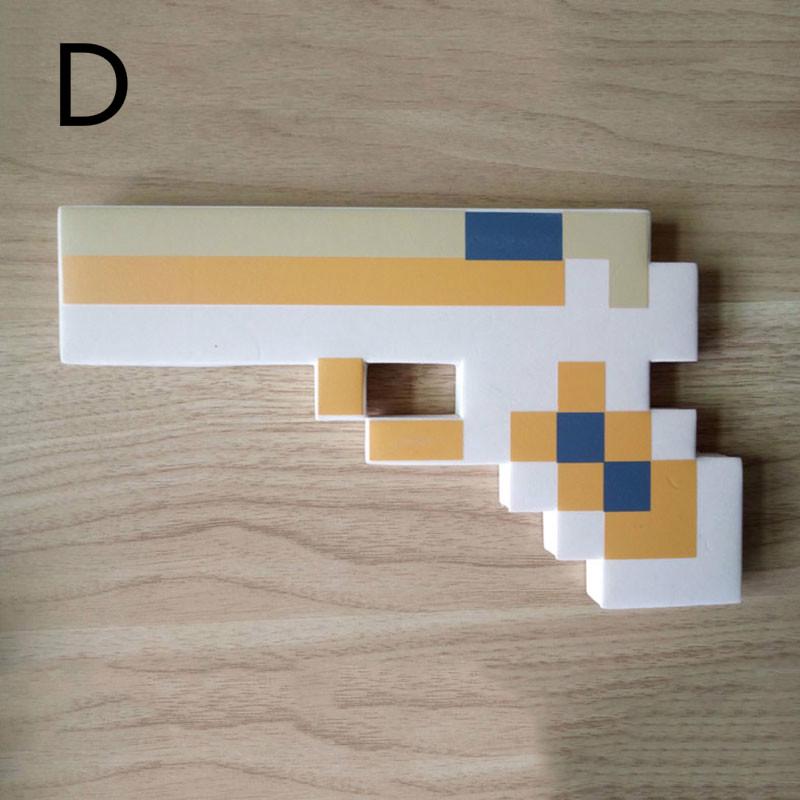 Súng đồ chơi minecraft chất liệu eva