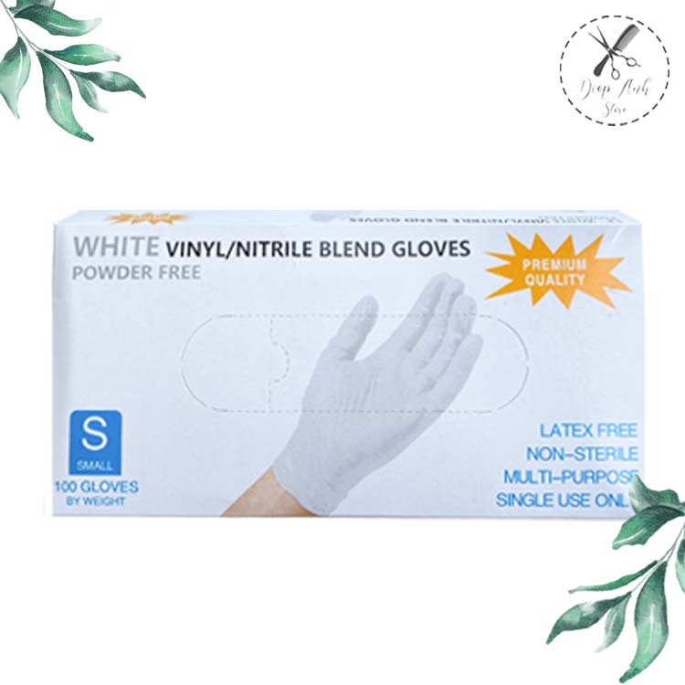 [Mã COSDAY giảm 8% đơn 150K] Găng tay y tế trắng hộp 100 chiếc, không bột (chuyên dụng trong phun xăm, spa,...) | BigBuy360 - bigbuy360.vn