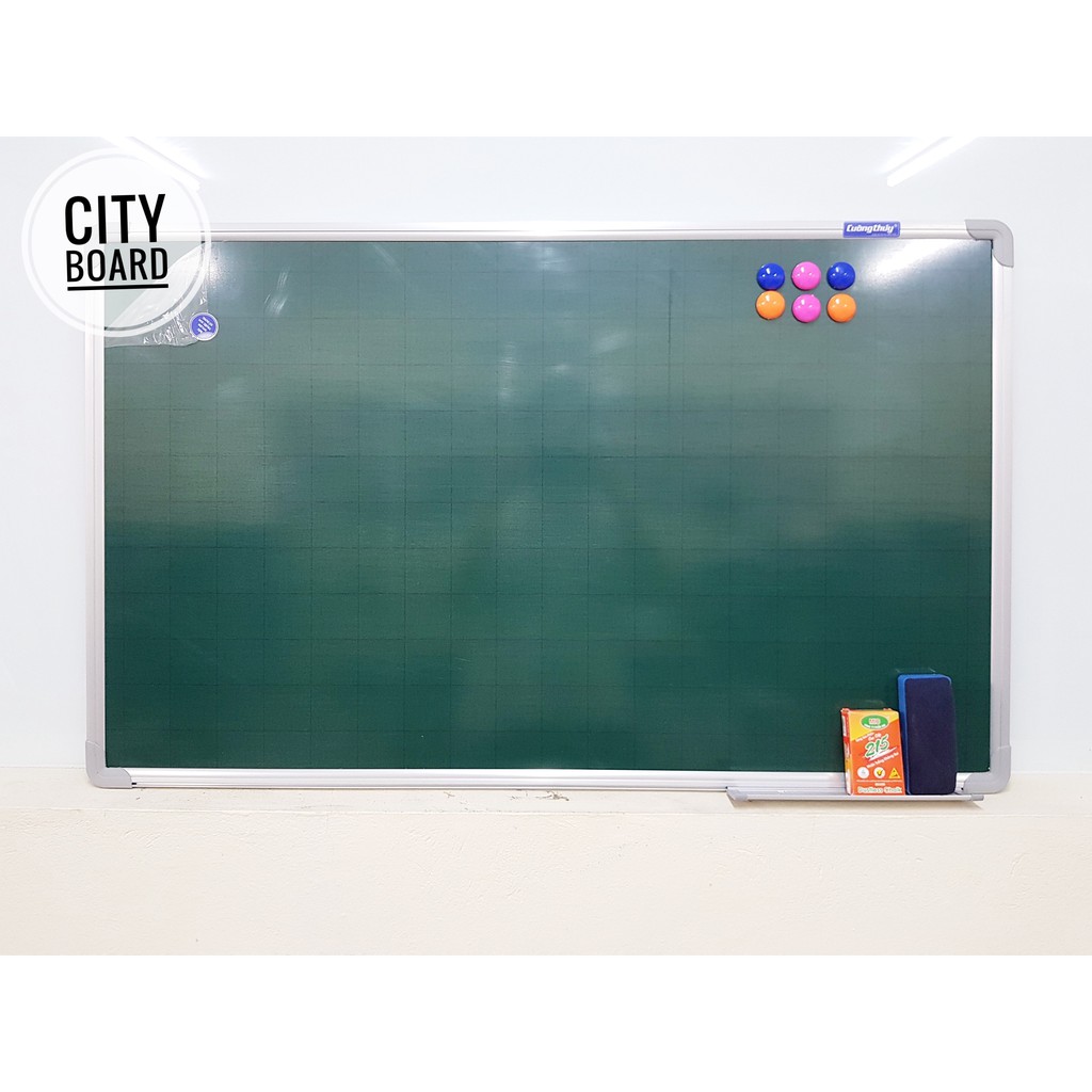 Bảng từ xanh KT: 60x80cm dòng Standard - Bảng Cường Thúy,