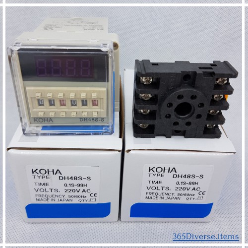 Bộ 5 sản phẩm timer đảo KOHA DH48S-S