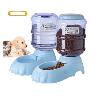 Bình thức ăn tự động cho thú cưng, bát ăn tự động dung tích lớn 3.8l