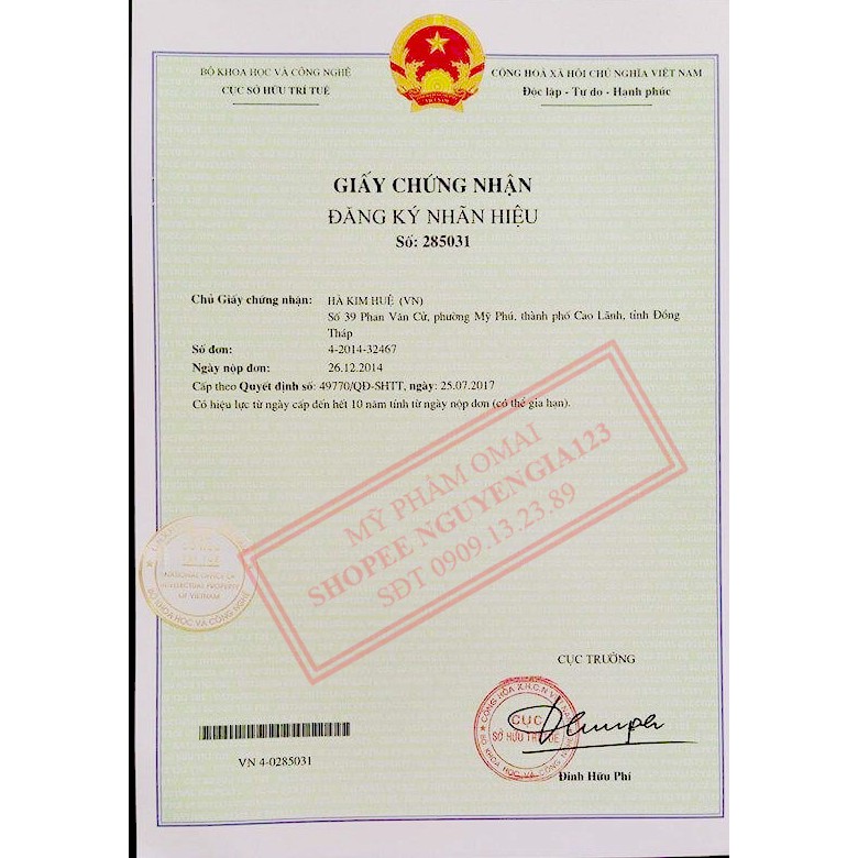 KEM MỤN, MỜ SẸO MỜ THÂM OMAI 12g | BigBuy360 - bigbuy360.vn