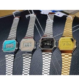 Đồng Hồ CẶP CA SSIO A168 BẢN GIỚI HẠN 💥FULLBOX💥 Chống Nước Dây Thép Không Gỉ Si êu Bền Đẹp - BH 12 THÁ