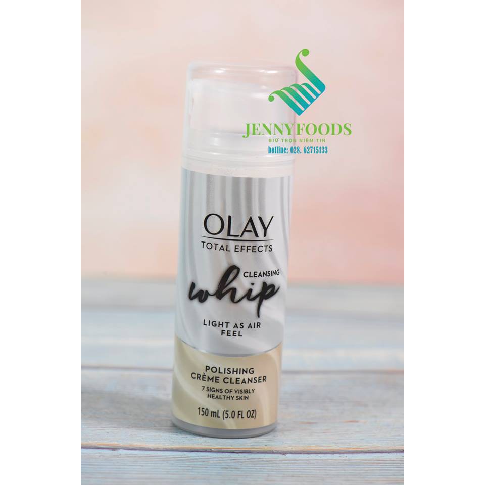Sữa rửa mặt Olay Total Effects Cleansing Whip Facial Cleanser