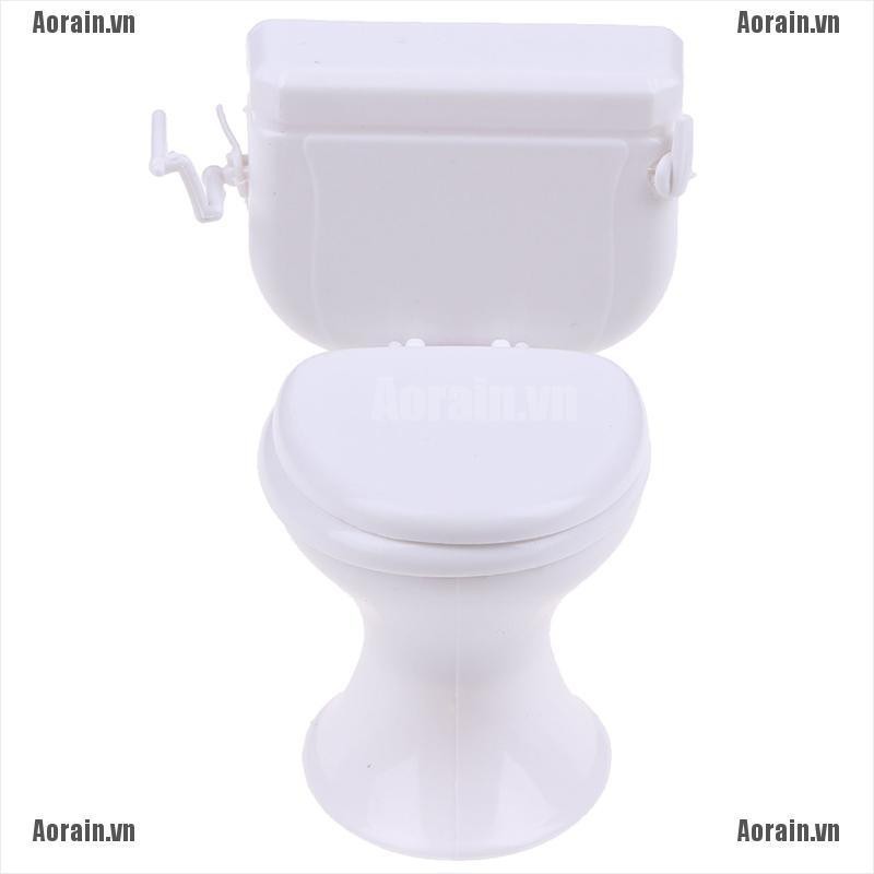 Mô Hình toilet Mini Trang Trí Nhà Búp Bê Phong Cách vintage