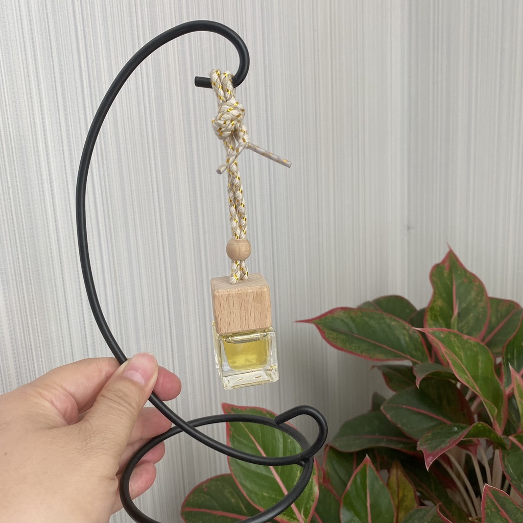 Tinh Dầu Treo Xe Ô Tô Phòng Ngủ Treo Tủ Quần Áo Nhà Vệ Sinh Hương Cà Phê Thiên Nhiên Nguyên Chất Tự Tỏa Hương Aroma 8ml