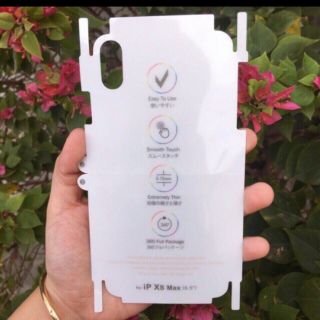 Miếng dán PPF bảo vệ mặt lưng iPhone XS Max