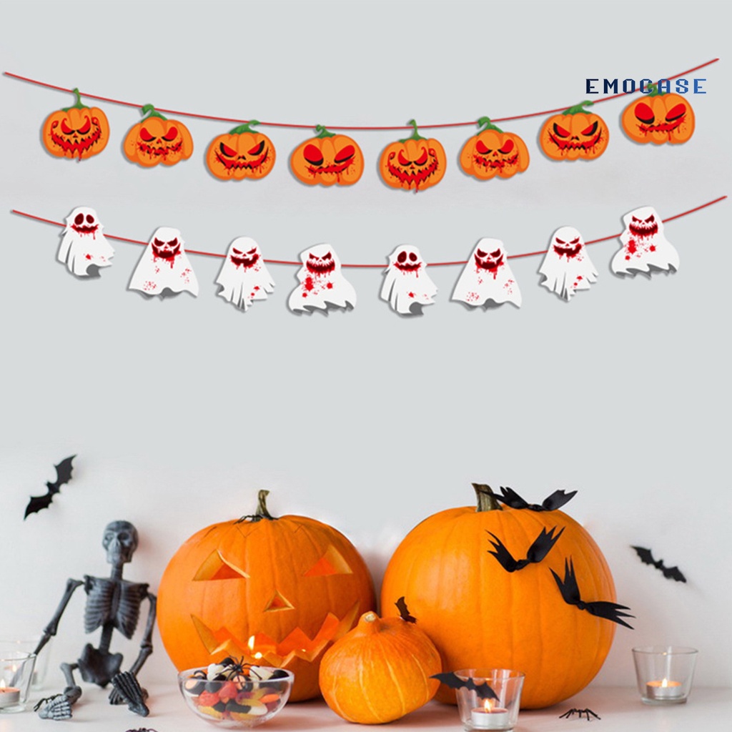 1 Set Giấy Trang Trí Halloween Kinh Dị Nhiều Màu Sắc