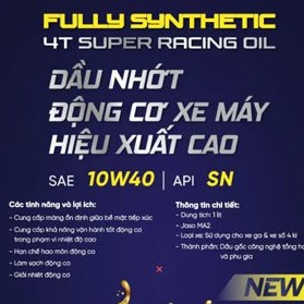 DẦU NHỚT MÁY STARTUP LUBRICANTS 10W /40 ( 1 LIT ) MOTO PKL 100cc /1000cc