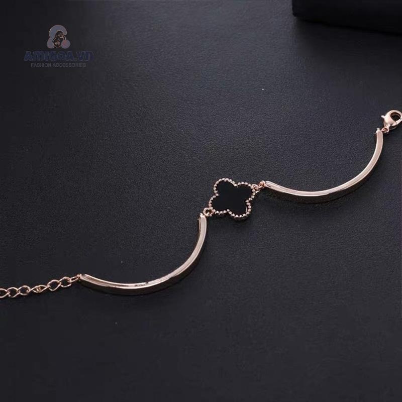 ✨✨Vòng Tay Cỏ Bốn Lá Đơn Giản Thời Trang Cho Nữ