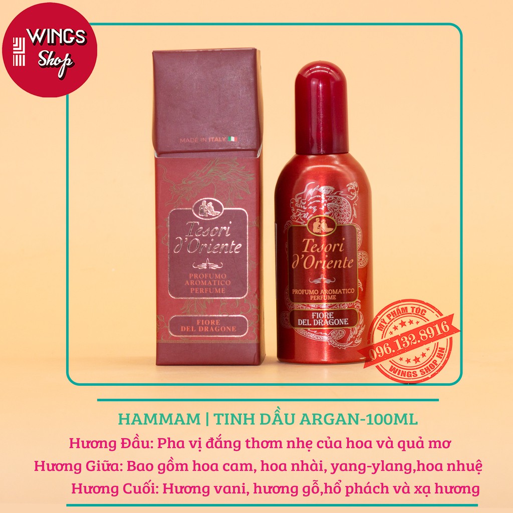 Nước Hoa Tesori d'Oriente 100ML Đủ Mùi | Hàng Chính Hãng | Thế Giới Skin Care