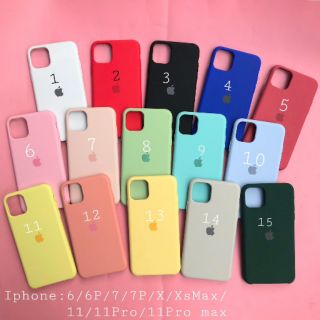 iphone 11/ 11 Pro/ 11 Pro Max - Ốp lưng Màu Chống Bám Bẩn, Dễ Lau Chùi ( Nhiều Màu)