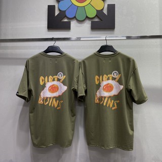 Áo DIRTY COINS OOP LA , thun local brand dirtycoins trứng chiên op la , phông dirty coins tay lỡ full tag SATO SHOP