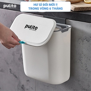 Mua Thùng rác treo tủ bếp thông minh có nắp đậy  thùng rác đa năng dán tường Pulito TC-01