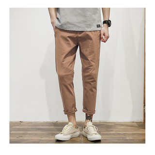 Quần Baggy Nam Kaki Cạp Chun MEN QUAN 800018 BR