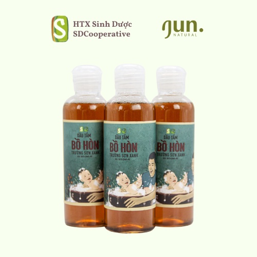 Dầu tắm Bồ hòn - Trường Sơn Xanh 100ml