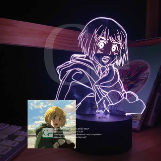 [Đèn Ngủ Siêu Đẹp] Đèn Ngủ Attack On Titan Armin Arlert Type 02