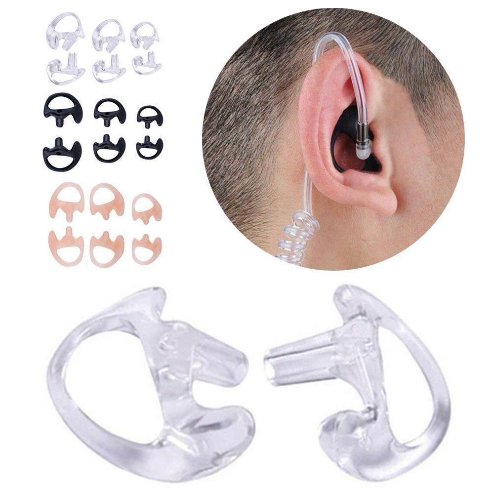 MYRONGVN 1 Cặp Nút Silicon Bọc Đầu Tai Nghe Chống Rơi Thay Thế Cho Bộ Đàm S / M / L