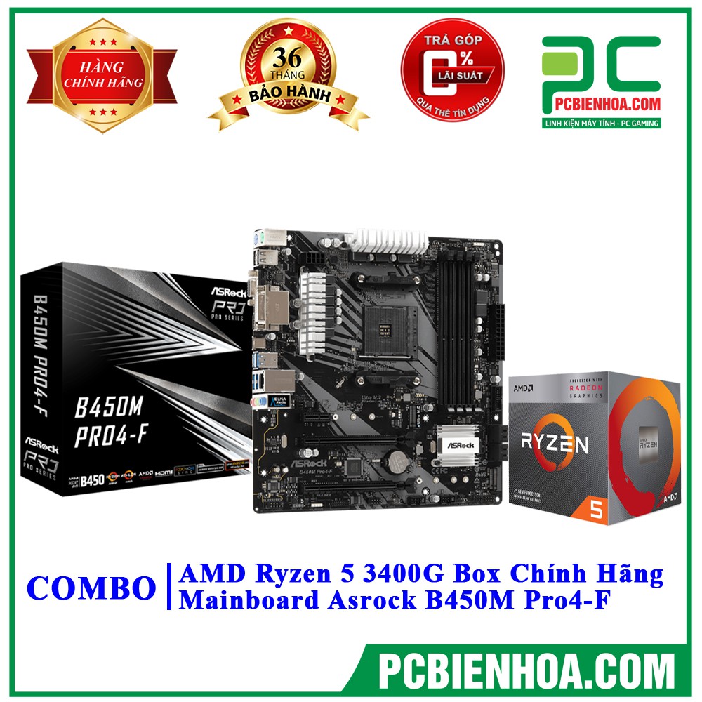 Ryzen 5 3400G + Mainboard (ASrockMSI)
