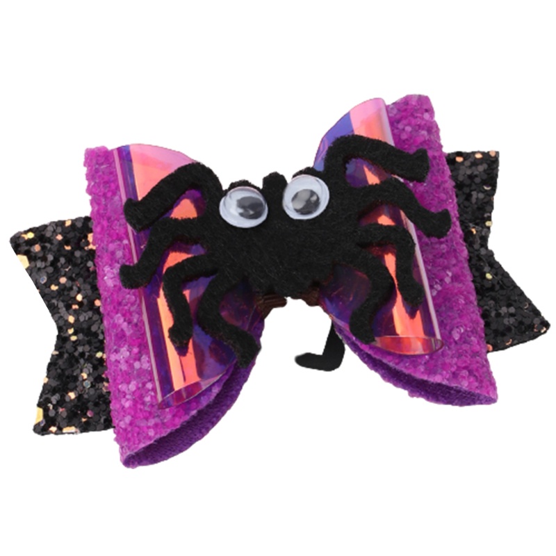 Kẹp Tóc Đính Kim Tuyến Lấp Lánh Hóa Trang Halloween