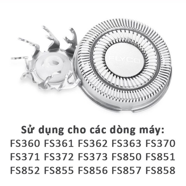 Combo 3 lưỡi dao cạo FLYCO FR8 dùng cho các dòng máy