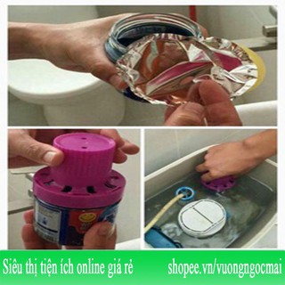 Chai thả bồn cầu