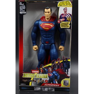 SIÊU NHÂN SUPER MAN ( CÓ ĐÈN VÀ ÂM THANH GIỌNG NÓI ) CAO CẤP LOẠI TO