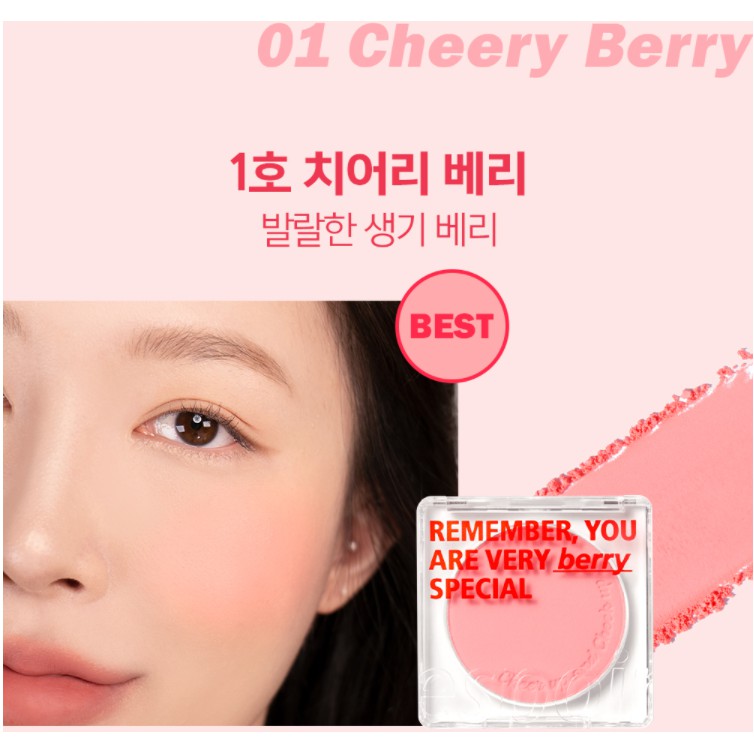 [ESPOIR] Phấn má hồng REAL CHEEK UP 4 types | BigBuy360 - bigbuy360.vn