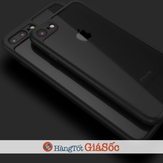 [FREESHIP 99K TOÀN QUỐC] Ốp dẻo lưng trong viền đen cho iPhone (ốp cách tân camera, hangtotgiasoc)