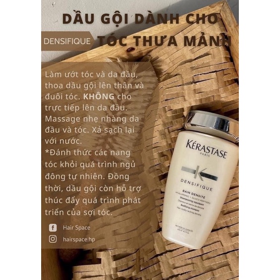 500ml - Dầu gội Kerastase Densifique kích thích mọc tóc