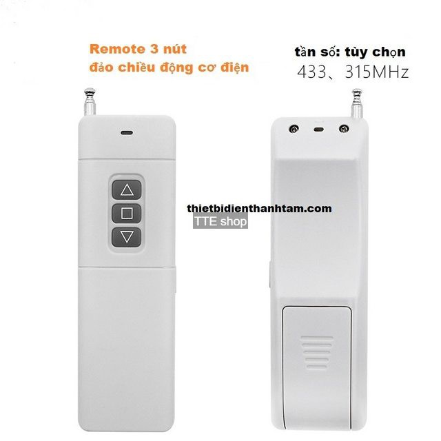 Remote 3 nút điều khiển đảo chiều thiết bị điện