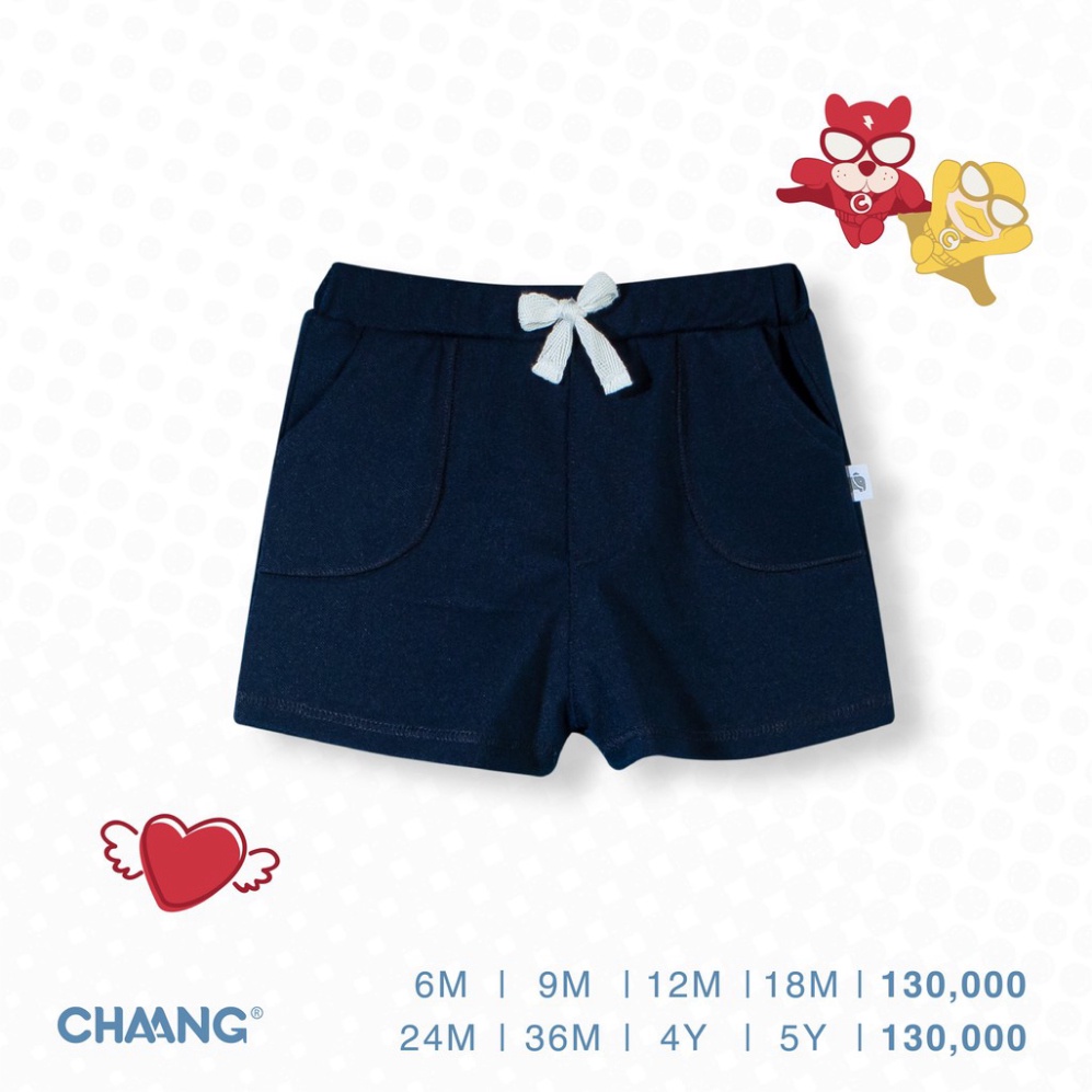 Chaang Quần short hero xanh